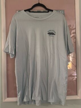 Light Blue Short Sleeve Graphic Tee by Jetty